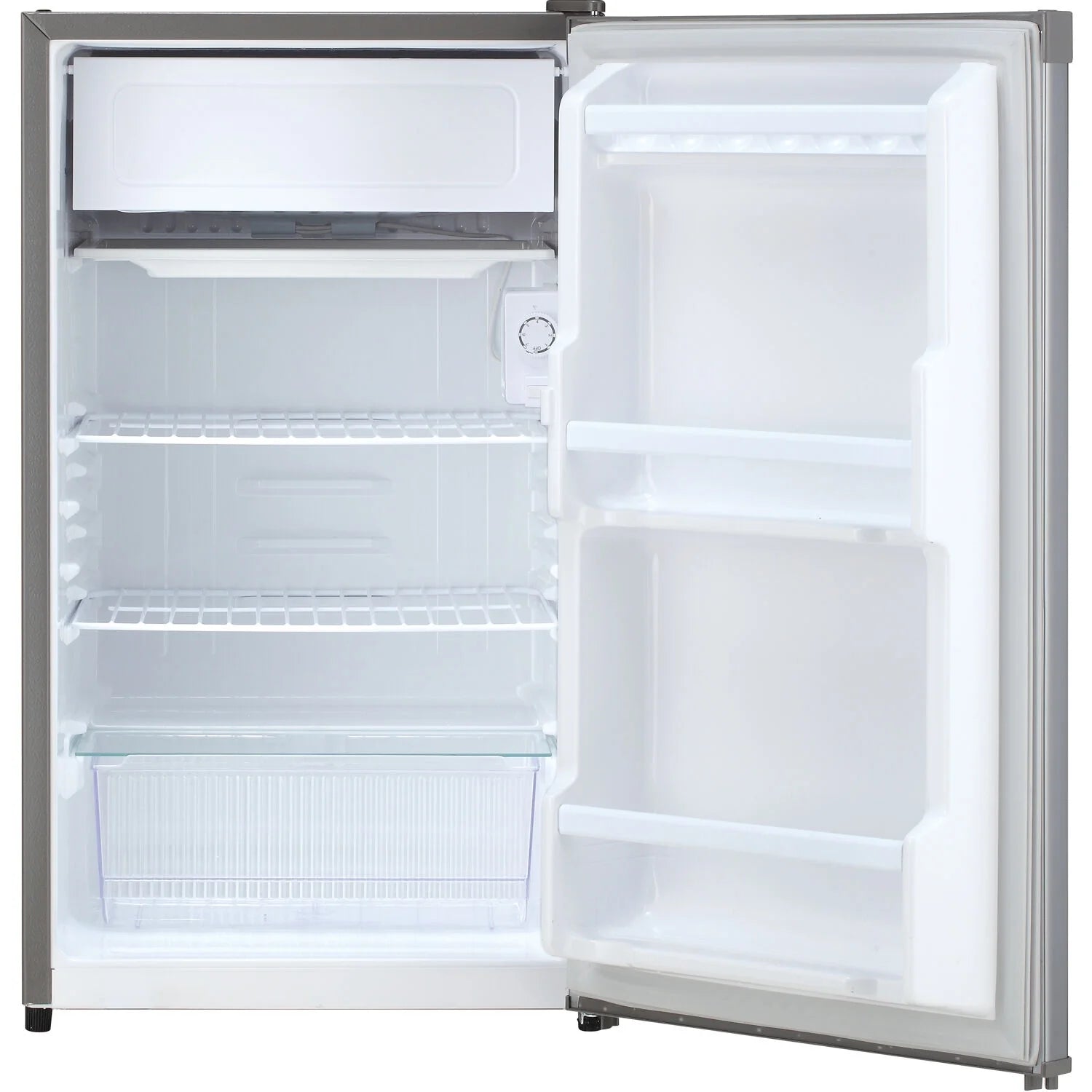 Silver 1-Door Compact Refrigerator U948