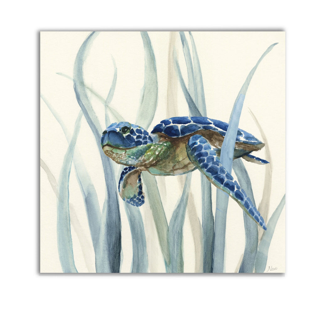 Turtle in Seagrass Gallery Wrapped Canvas P26632