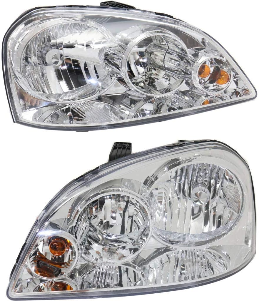 Headlight Assembly Pair for Suzuki Forenza 2005 2006 2007 2008 Halogen U889778