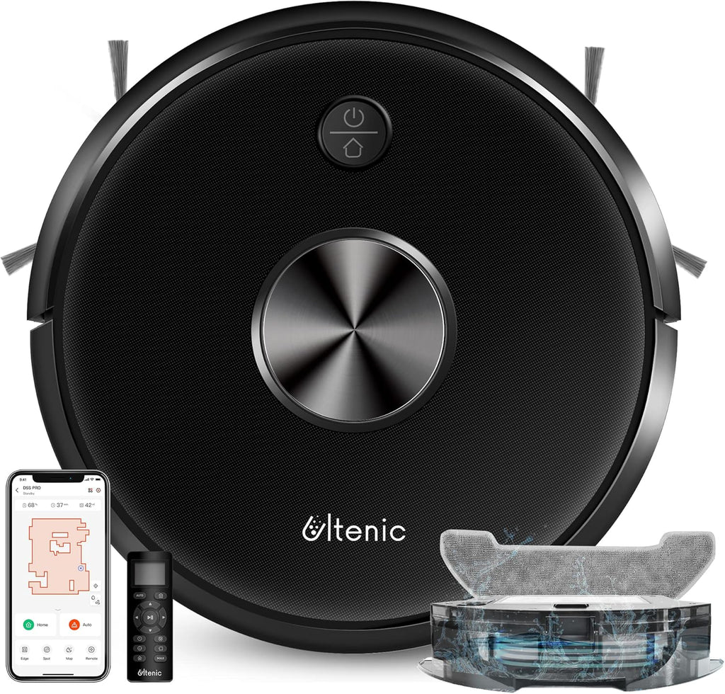 Robot Vacuum Cleaner and Mop, 3000Pa Suction, 150Mins Runtime M234706