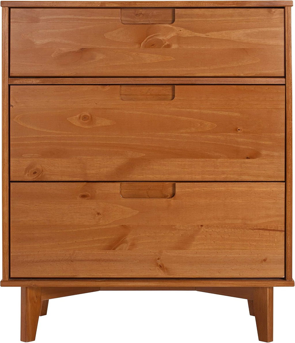 3 Drawer Wood Dresser V844525