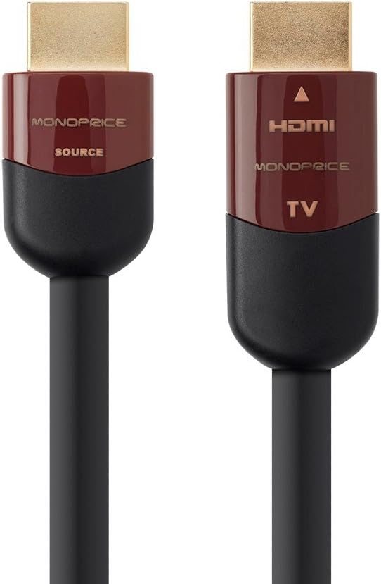 50 Feet Black HDMI Cable 4K@60Hz 18Gbps G68435