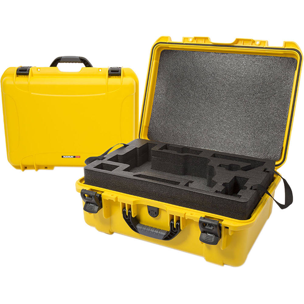 Yellow Hard Case with Foam Insert S8560