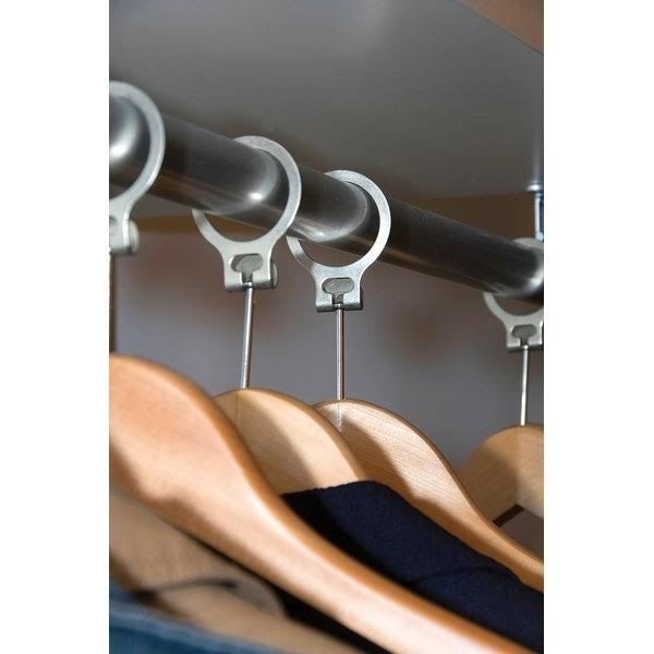 Wooden Suit Hanger with Chrome Hardware, Box of 100 L292210