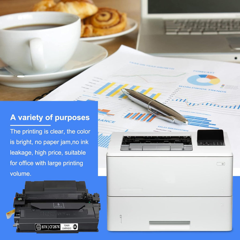 4 Pack Black Toner Cartridge D7397