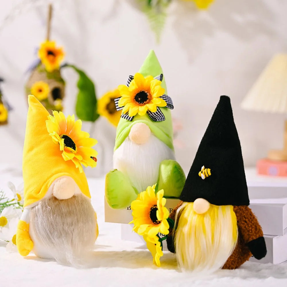 Sunflower Gnome Plush Dolls P597121