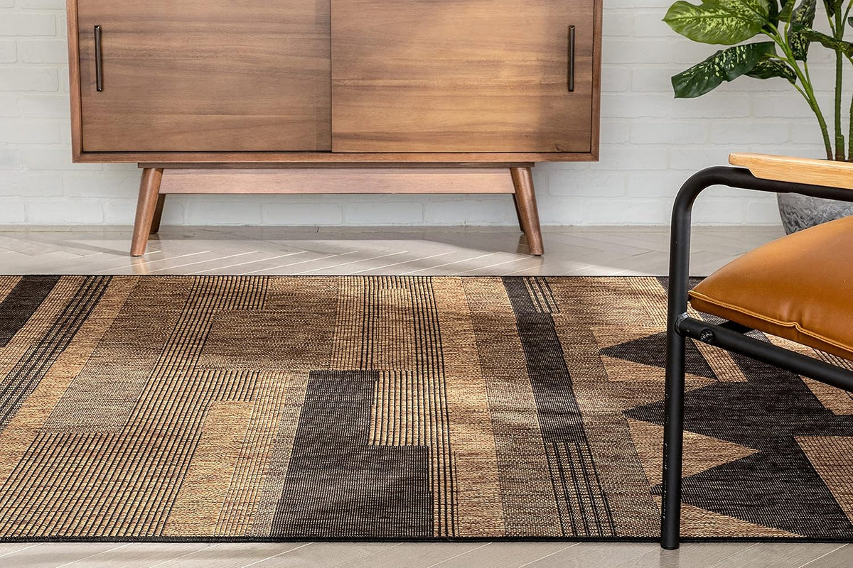 Tribal Moroccan Natural Area Rug P6019