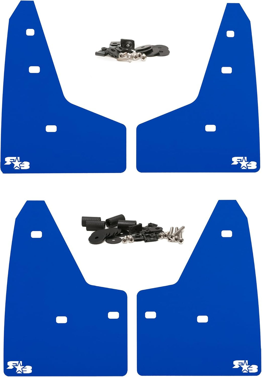 Black Mud Flaps Set of 4 G18199