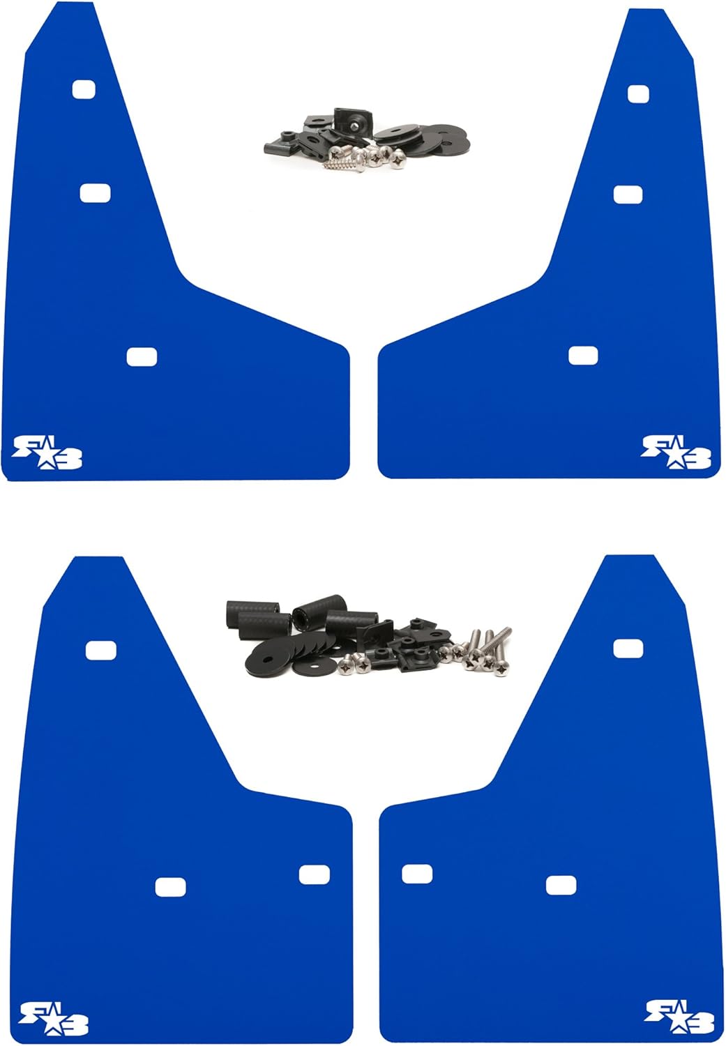 Black Mud Flaps Set of 4 G18199