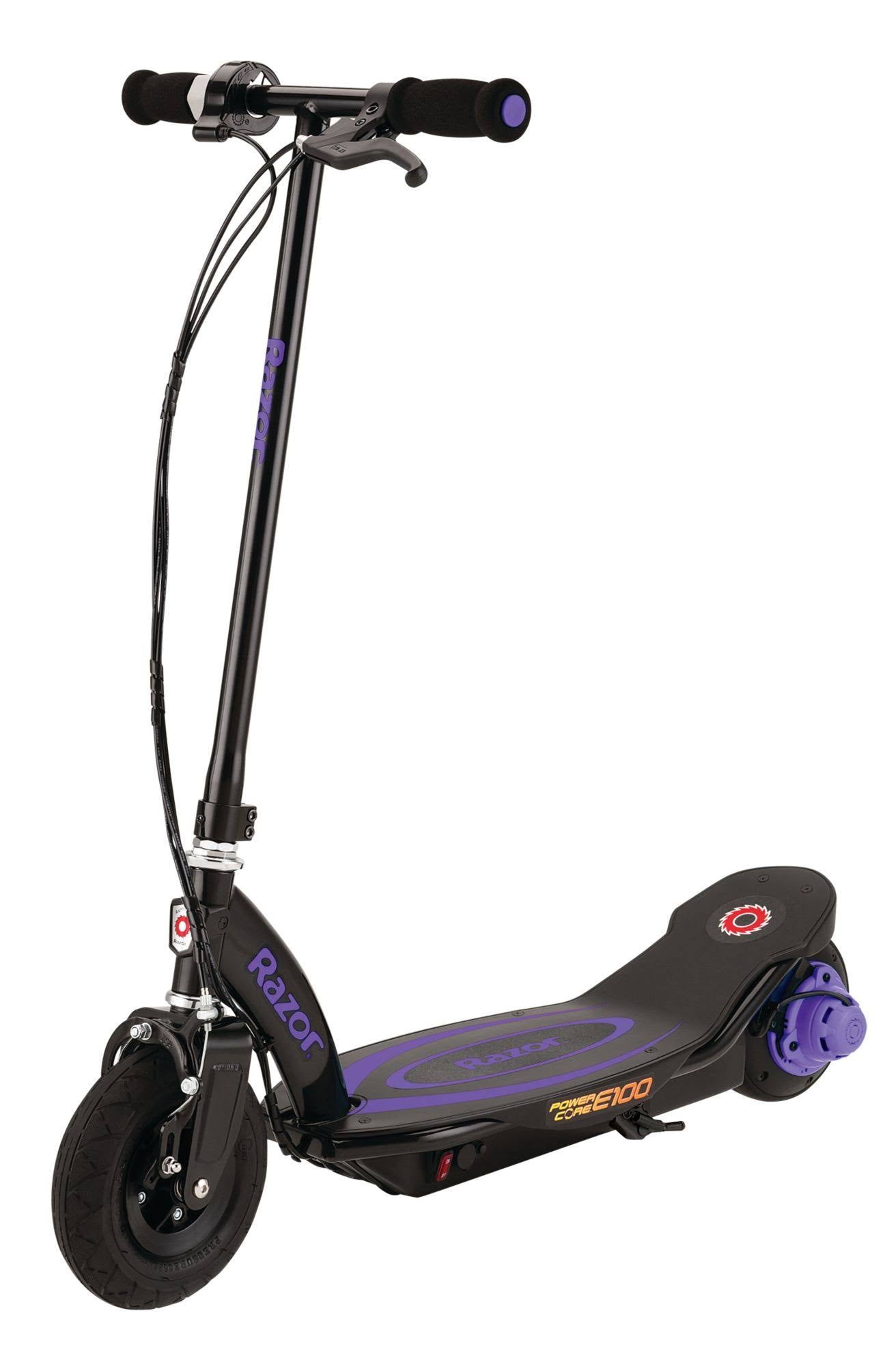 Purple Electric Scooter B7384