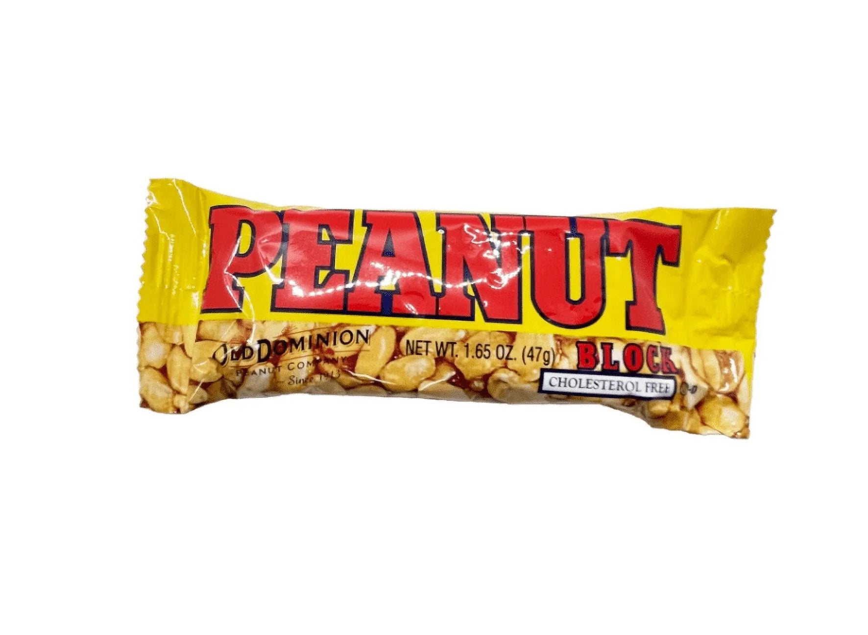 Peanut Block Bar, 1.65 Ounce - 36 Count Display Box D976