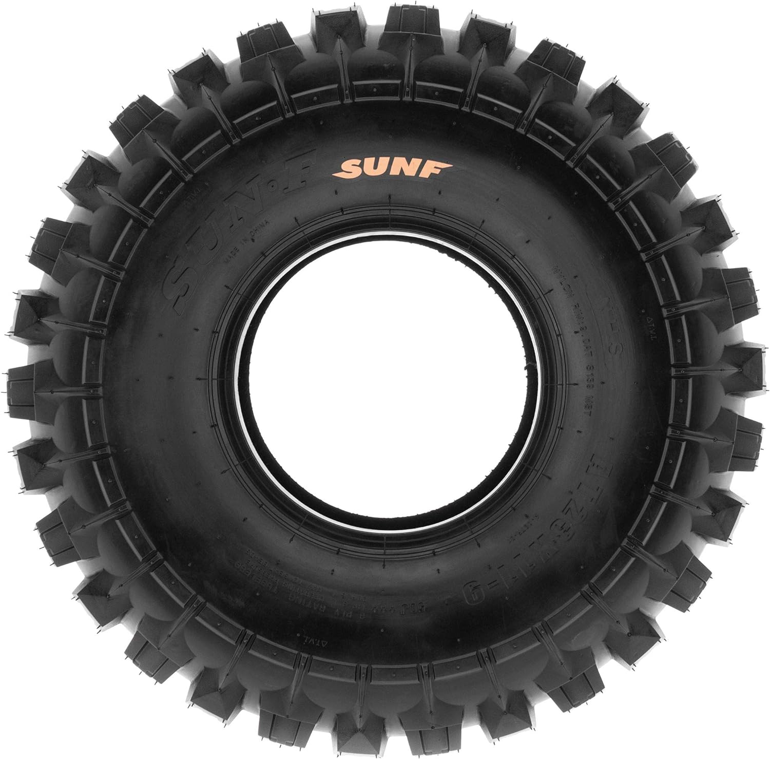 Set of 4 Knobby Sport ATV UTV Tires, 6 PR Tubeless K94190