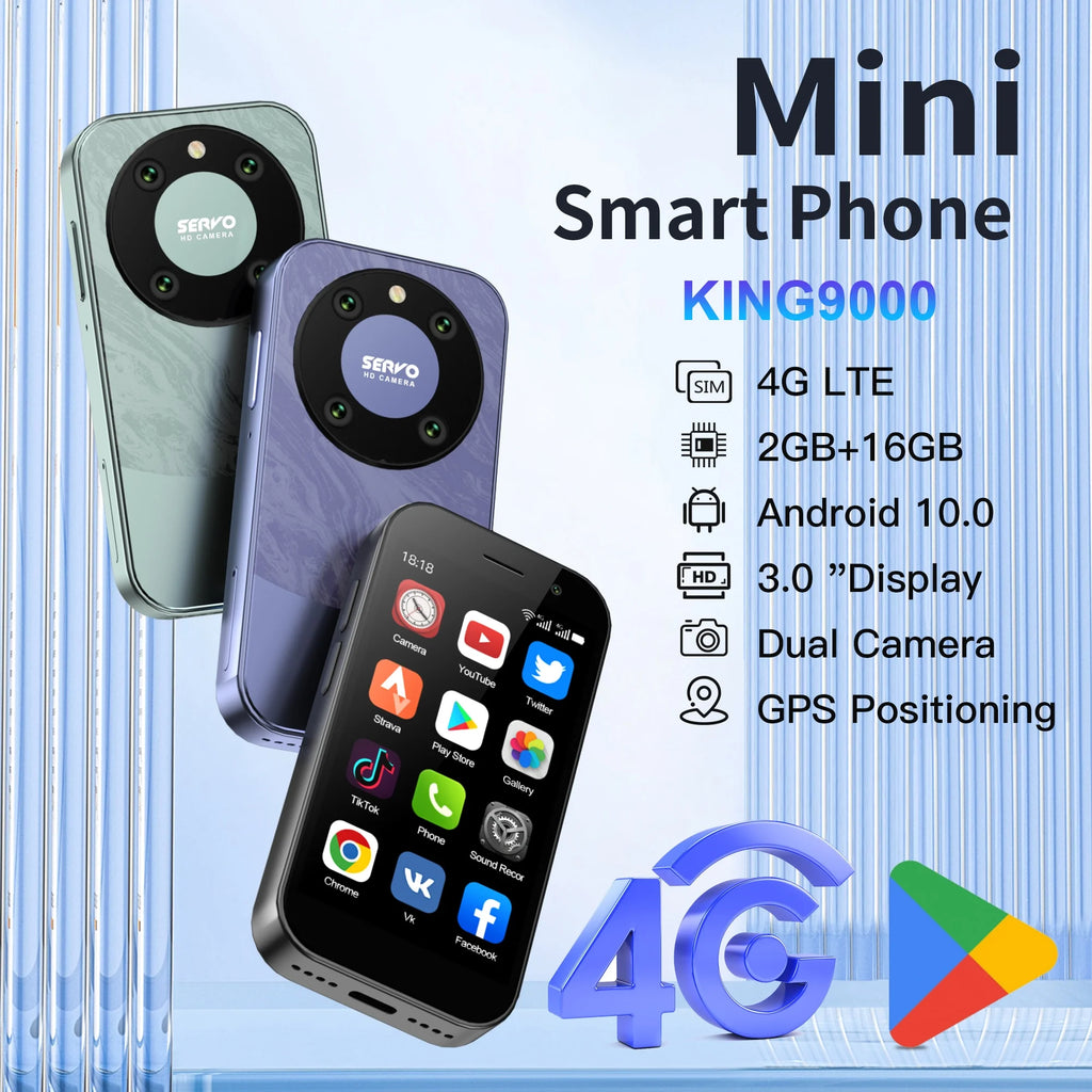 3.0" HD Display 4G LTE Mini Smartphone H8600
