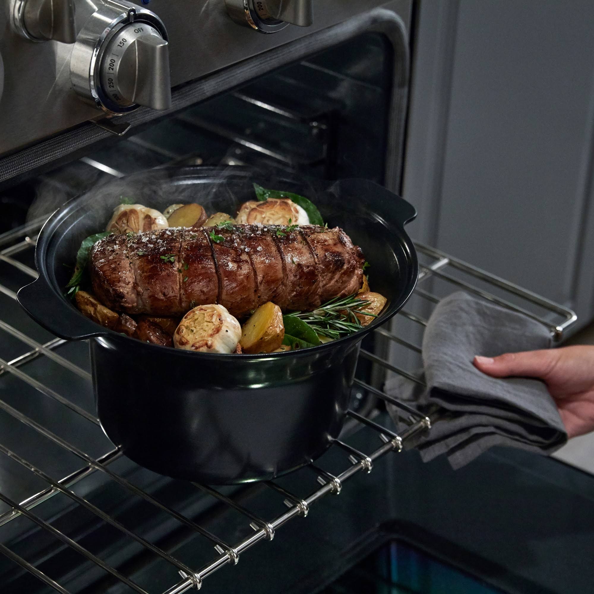 Matte Black Slow Cooker Q88336