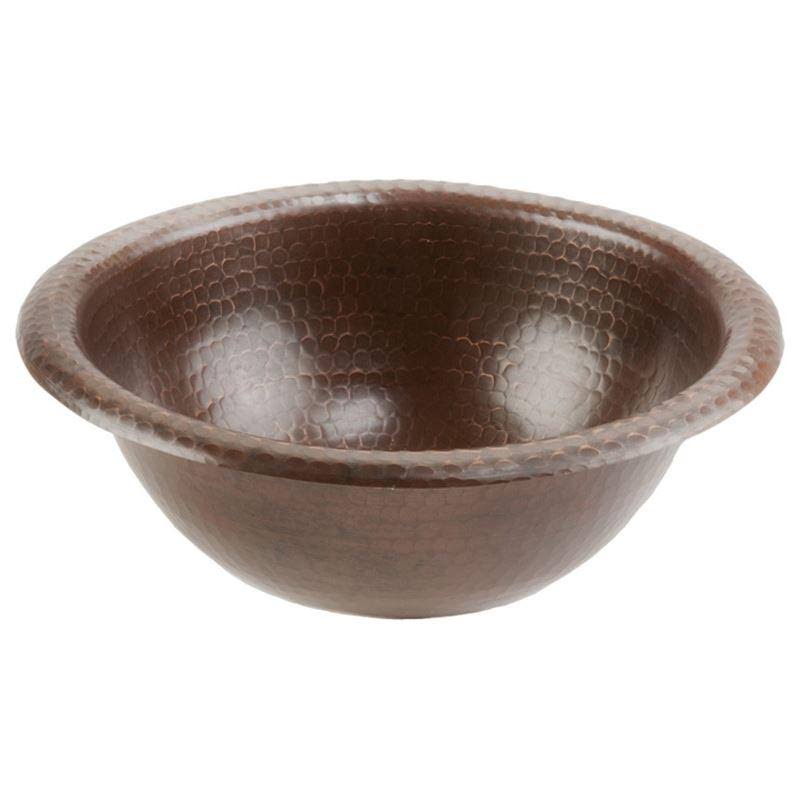 Hammered Copper Self Rimming Sink U424