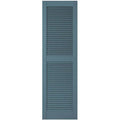 18 inchw x 77 inchh Vinyl Open Louver Shutters S407