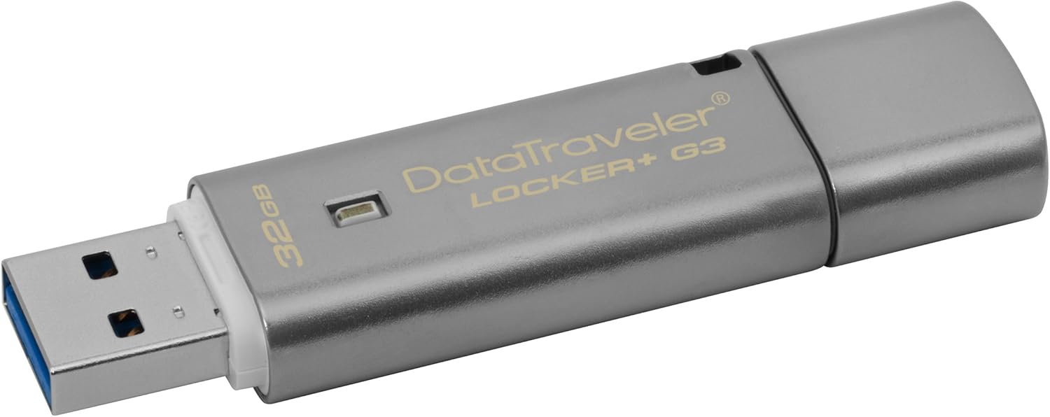 32GB USB 3.0 Data Traveler Locker + G3 Pack of 2 I87790