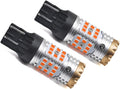 7443 Amber LED Bulb Turn Signal Light 2pcs X44455
