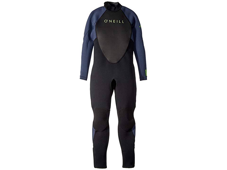 Black 3/2mm Back Zip Full Wetsuit E876