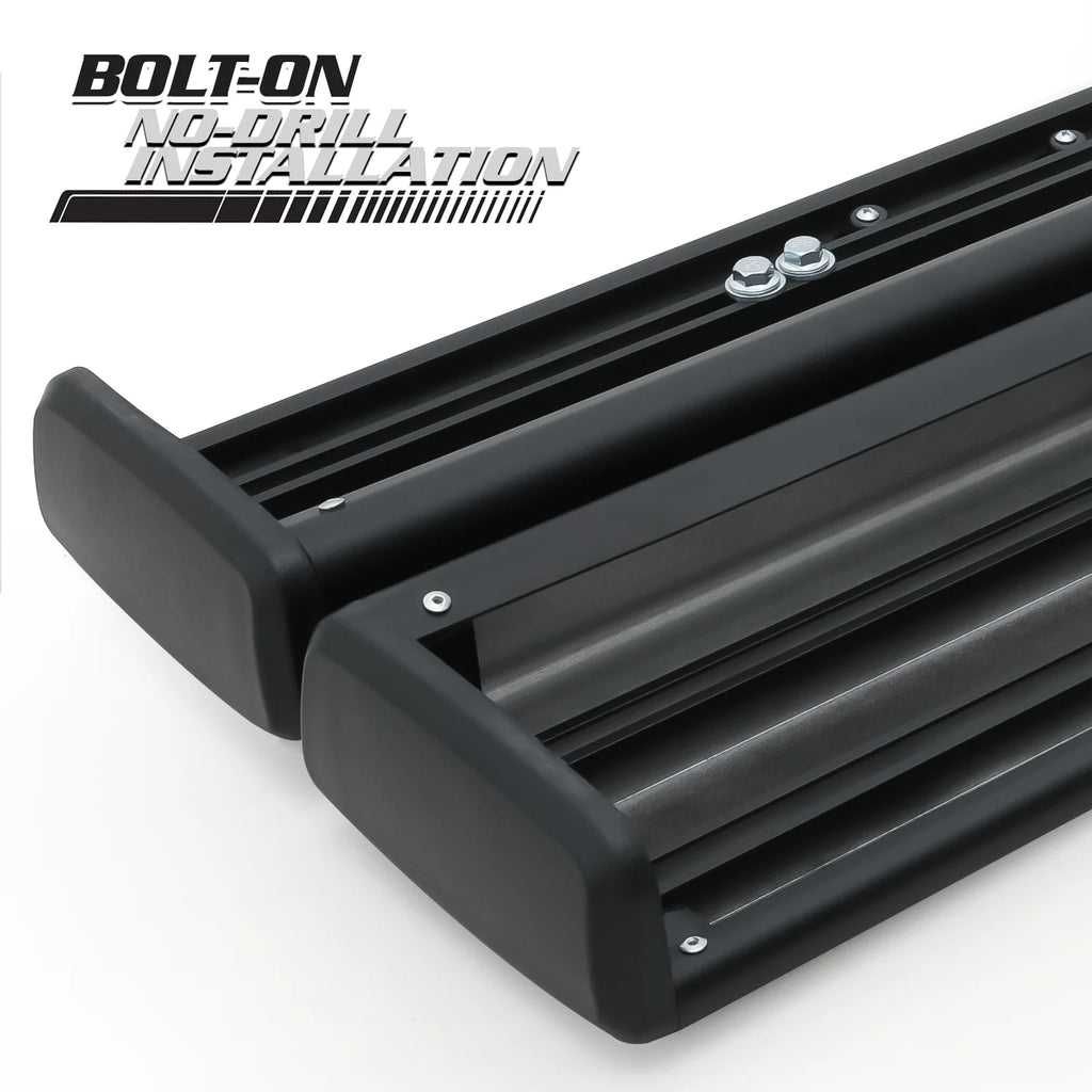 Black 6" Side Step Nerf Bars Running Boards C84164
