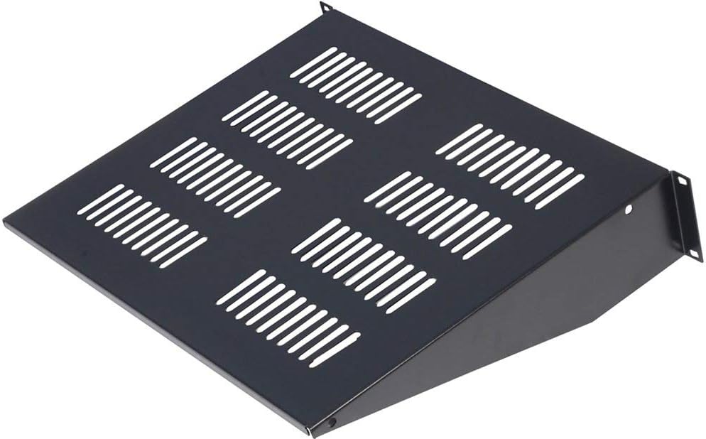2U Vented Rack Mount Shelf T84107