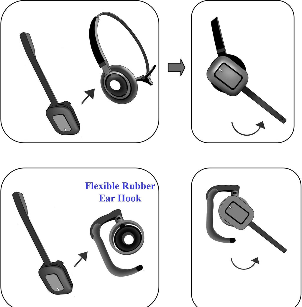 Wireless Headset with EHS Cord Bundle O4504