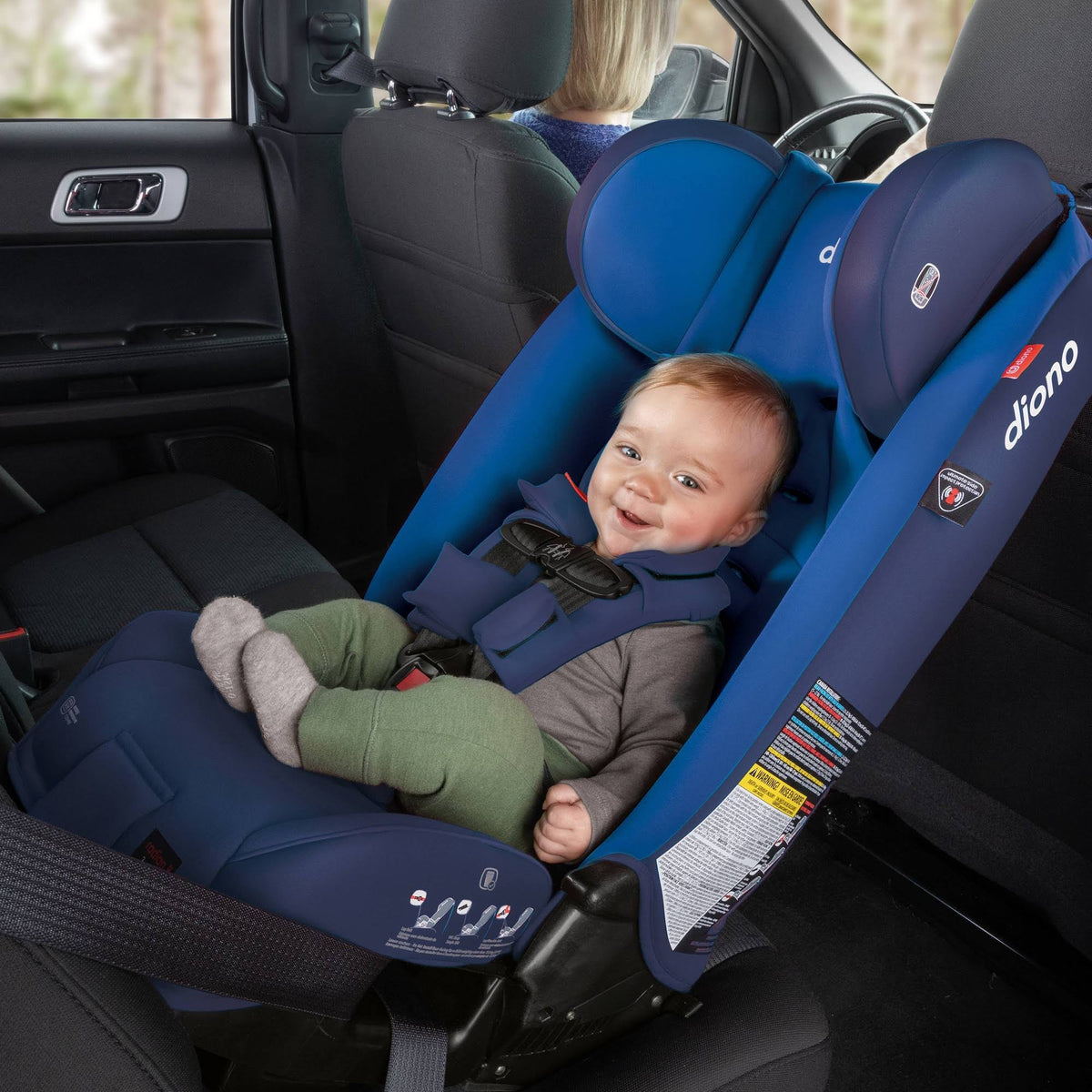 Blue All-in-One Convertible Car Seat A75699