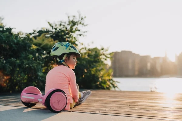 Pink Kids Hoverboard with LED Headlights E8903