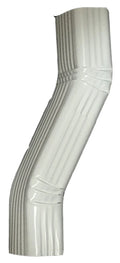White Aluminum Off Set Elbow S167