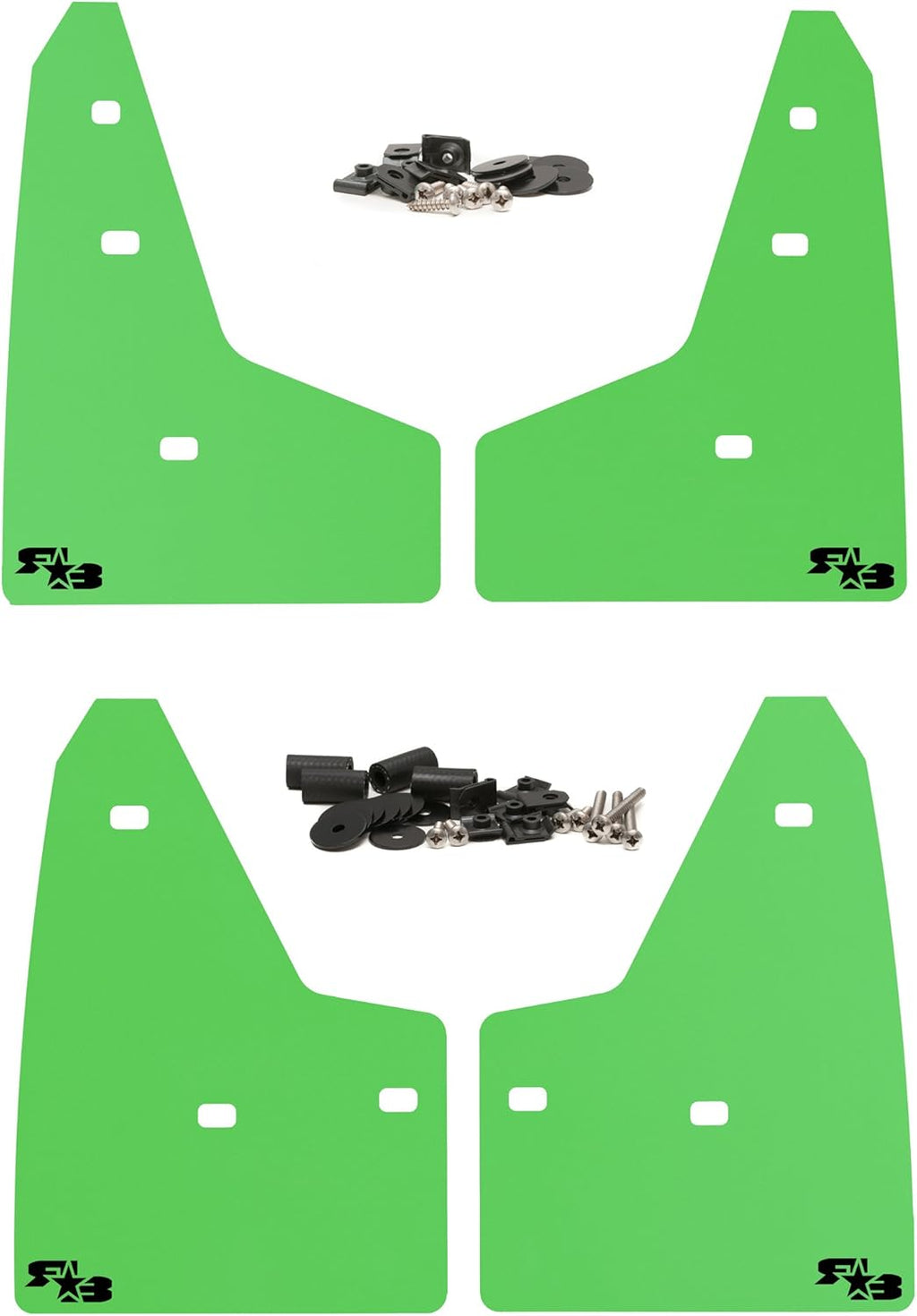 Black Mud Flaps Set of 4 G18199