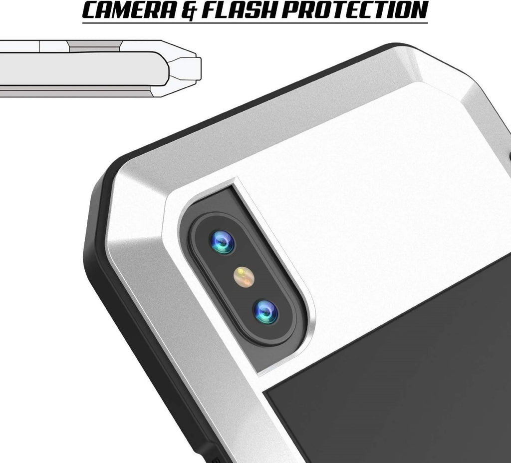 Aluminum Metal iPhone 8 Case (Gold) Shockproof Scratch Resistant Protection F2523