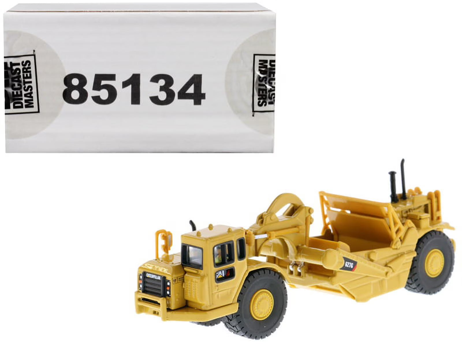 1/87 Diecast Wheeled Scraper Tractor Model K74044