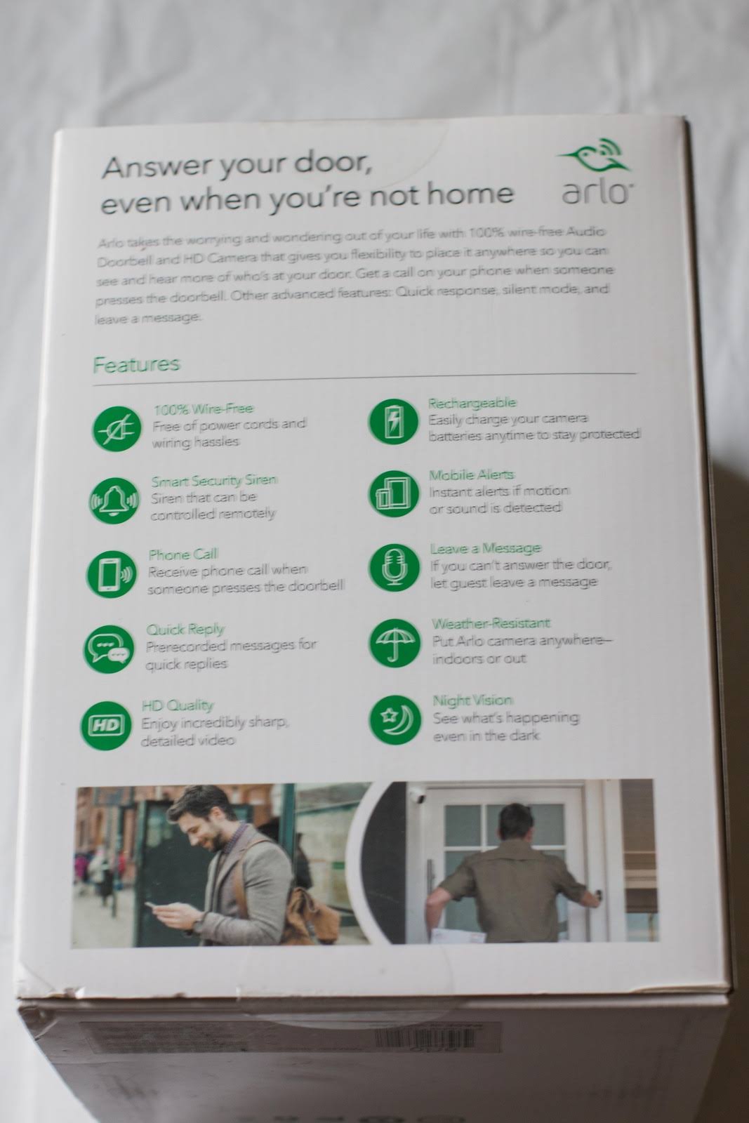 Wireless Camera Plus Audio Doorbell & Chime B4738