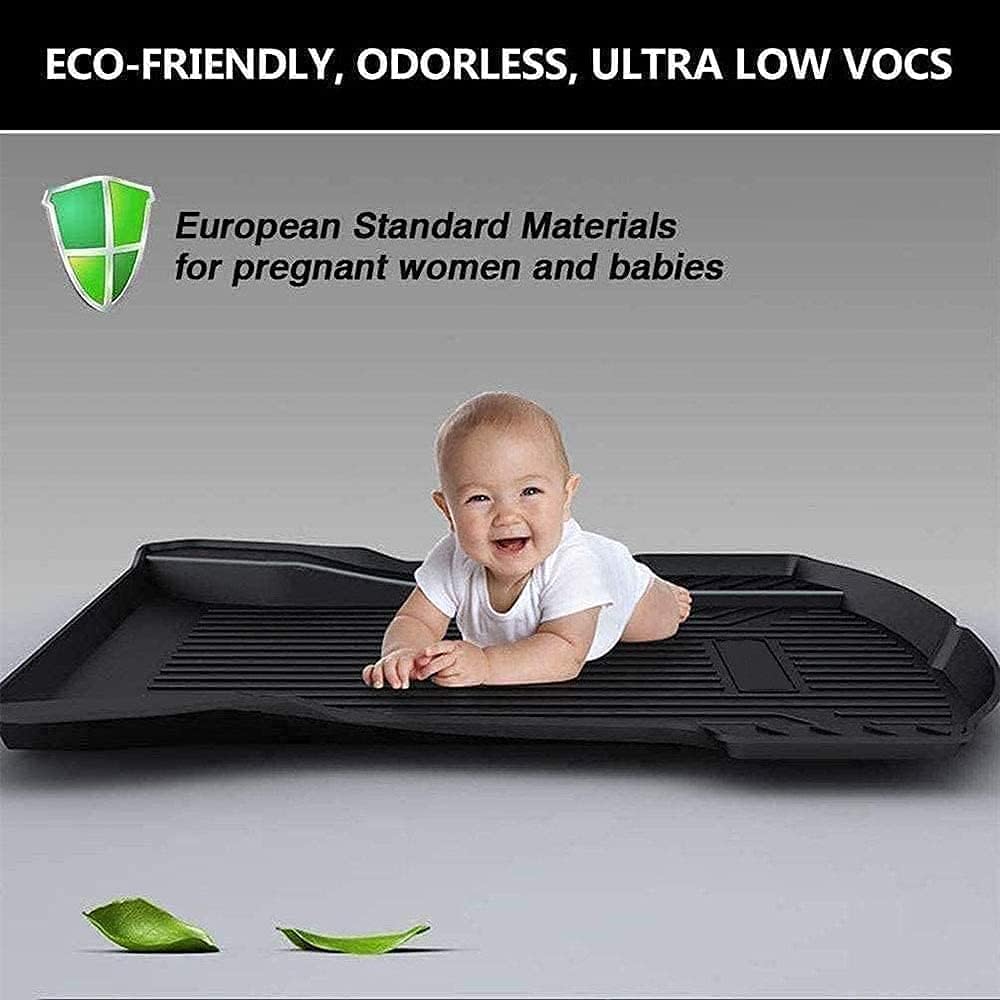 Heavy Duty Trunk Liner for Honda CRV 2007 2011, Anti-Slip Cargo Mat R2256