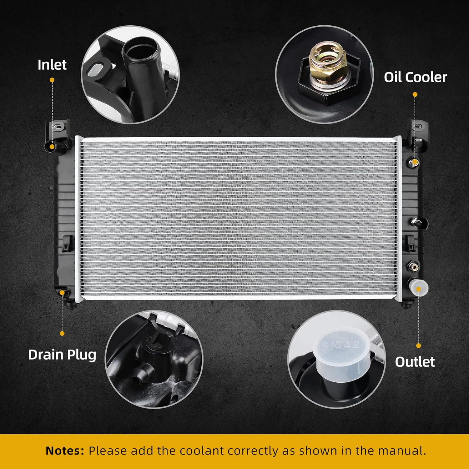 Core Radiator W602