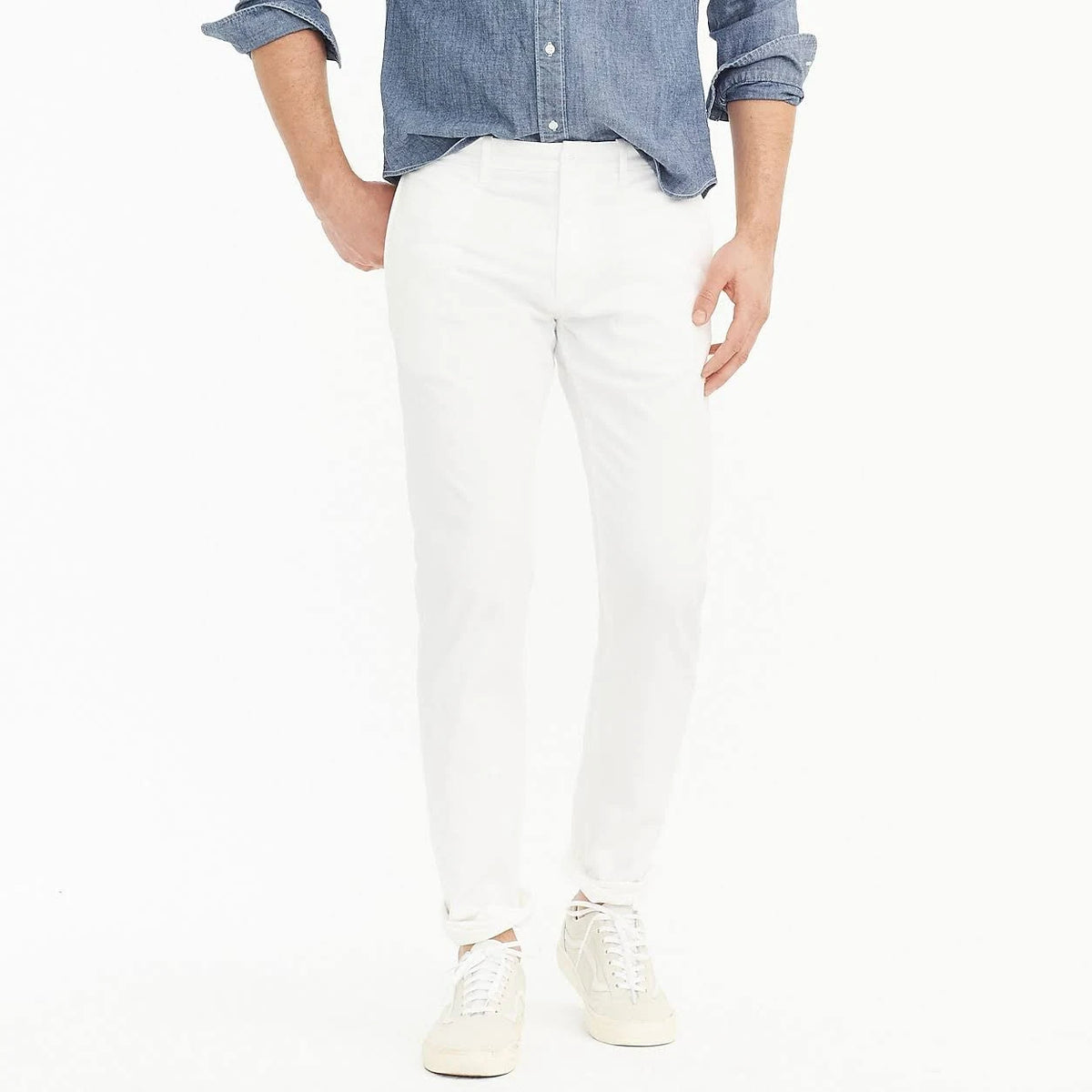 Mens 484 Slim-Fit Stretch Chino Pant (Size 33x30) E61609
