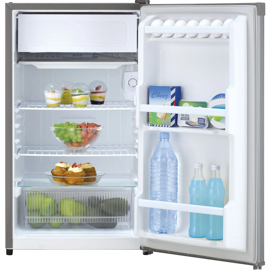 Silver 1-Door Compact Refrigerator U948