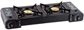 2-Burner Butane Countertop Range / Portable Stove with Brass Burners L372095