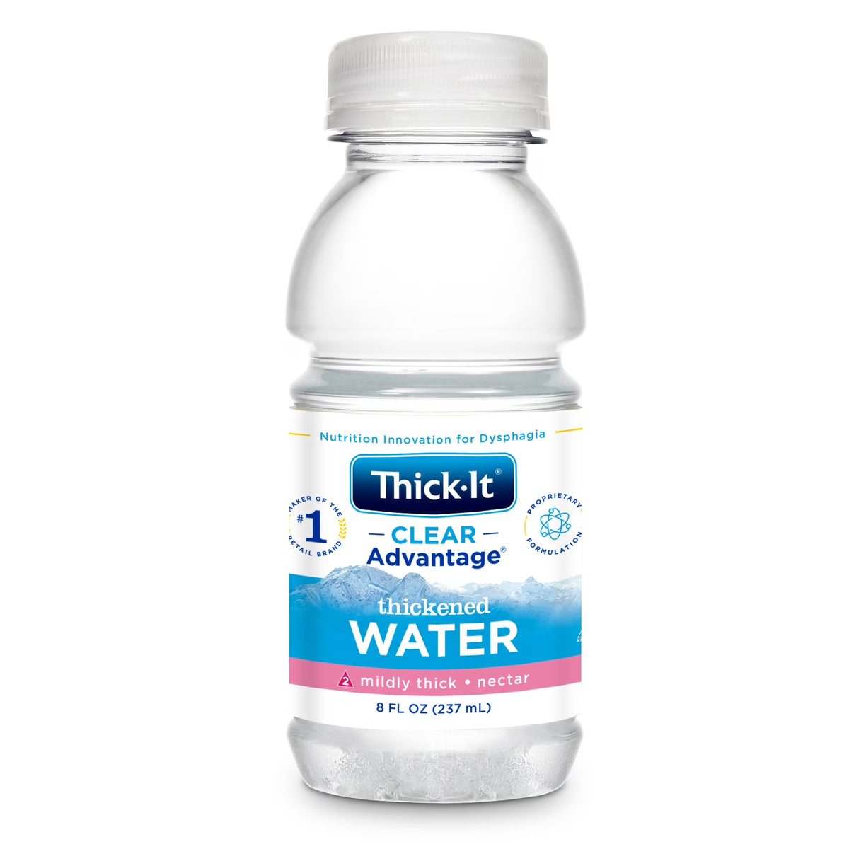 Unflavored Thickened Water 8 oz Bottle 24 Ct B4888