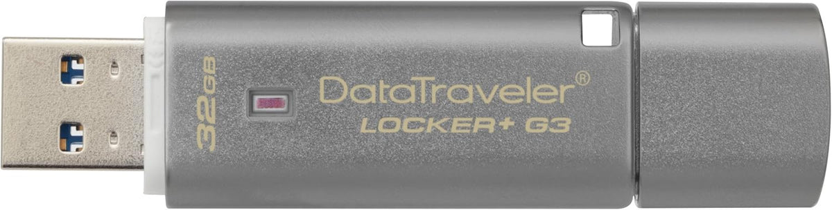 32GB USB 3.0 Data Traveler Locker + G3 Pack of 2 I87790