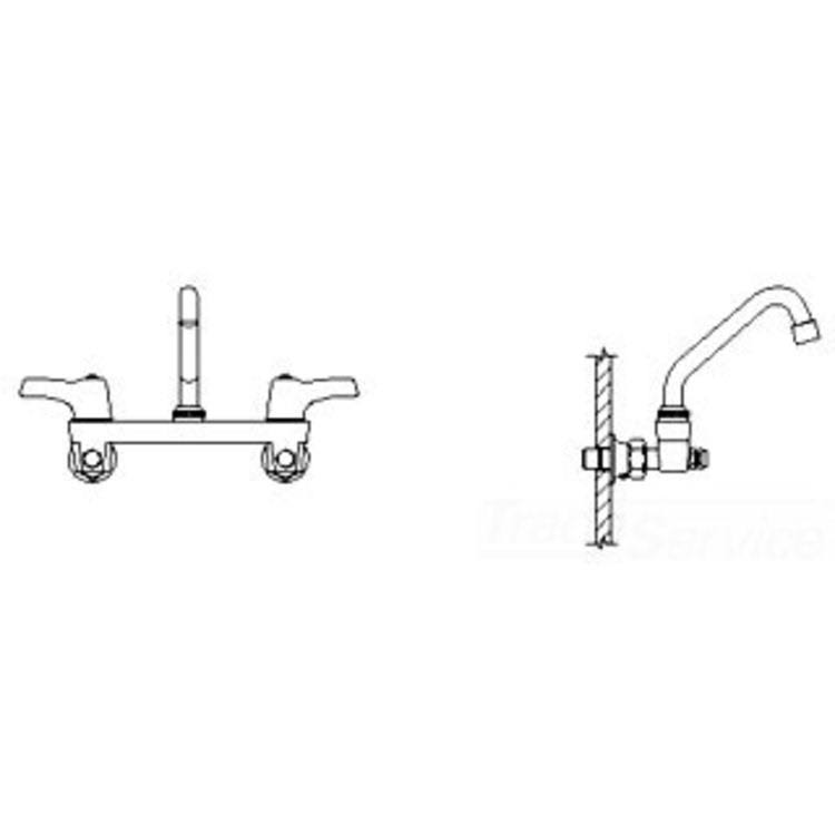Chrome Utility Faucet L568
