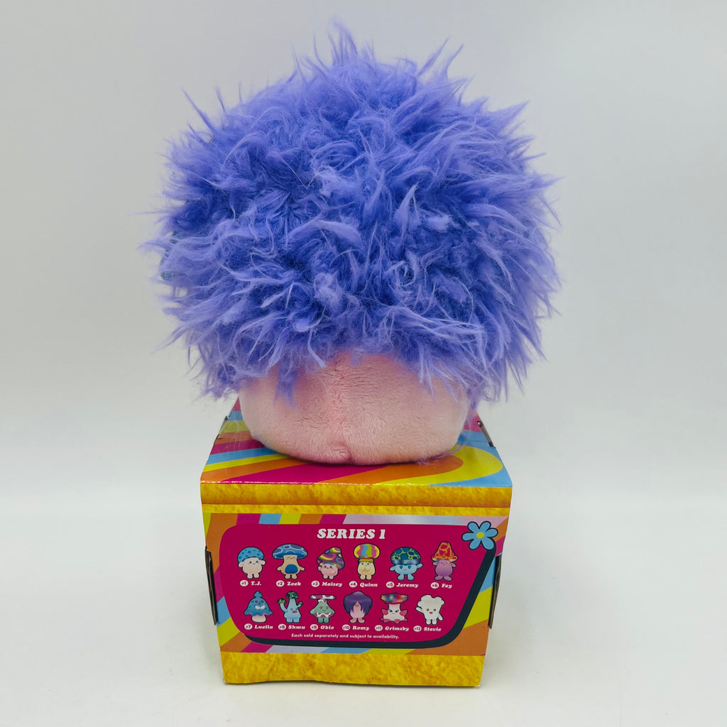 Purple Hairy Fuzzy 6" Plush Stuffed Animal O8883