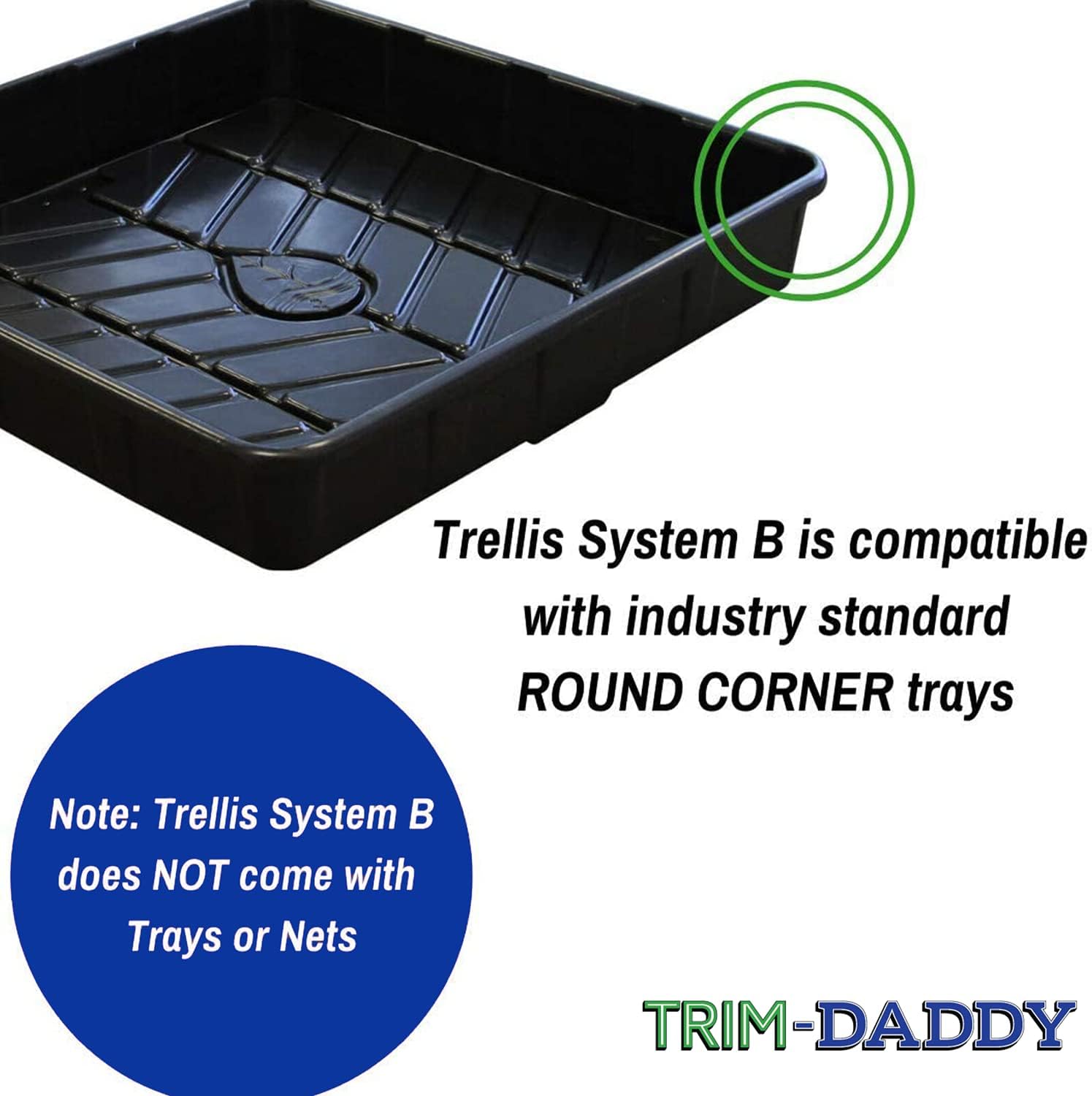 Trellis System Support Kit with Mounting System for Scrog Netting B187