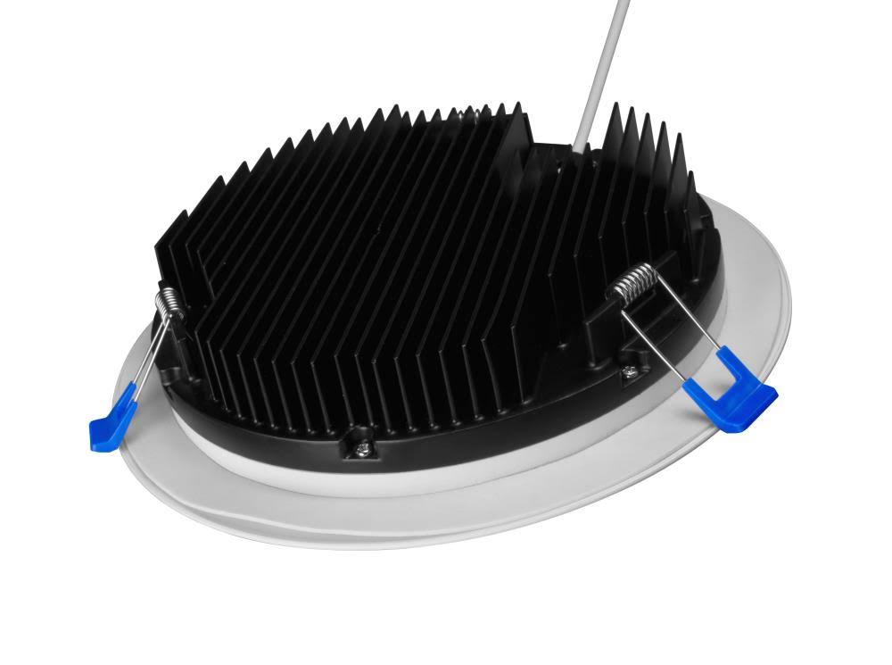 8 in. Round Black LED Downlight - 2700K Z807394