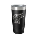 20 oz Insulated Black Travel Mug J555