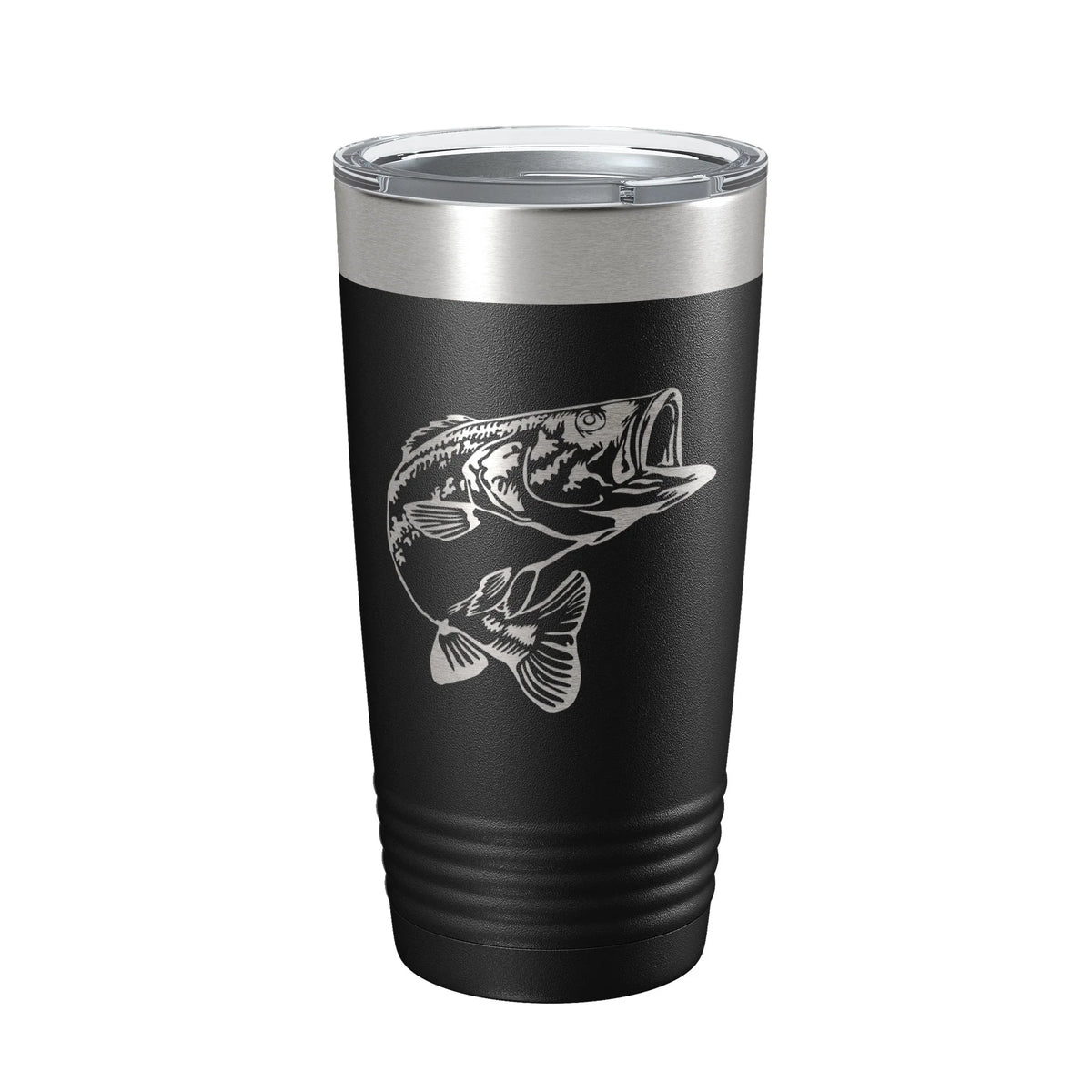 20 oz Insulated Black Travel Mug J555