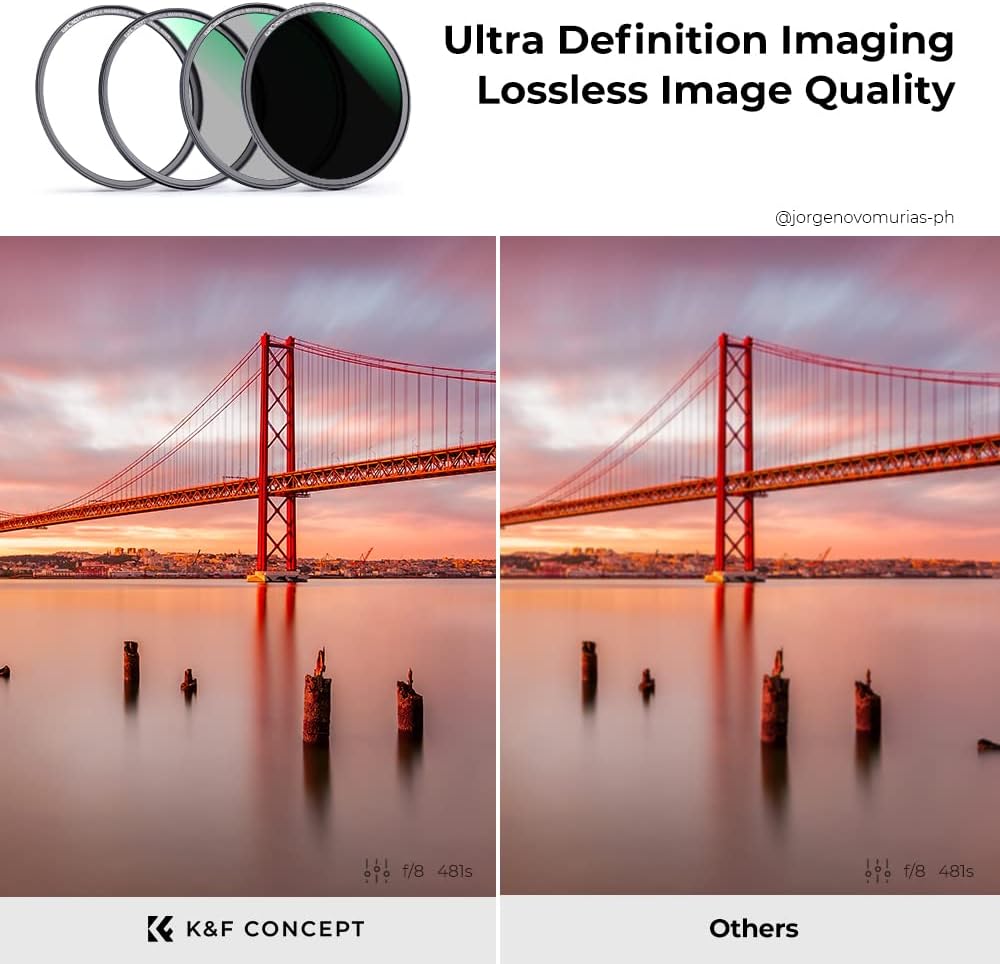 82mm Magnetic Lens Filter Kit MCUV CPL Neutral Density ND1000 Multi-Coated Optical Glass Z545
