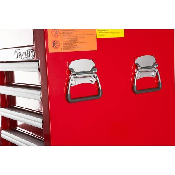 Red 9 Drawer Top Chest M95203