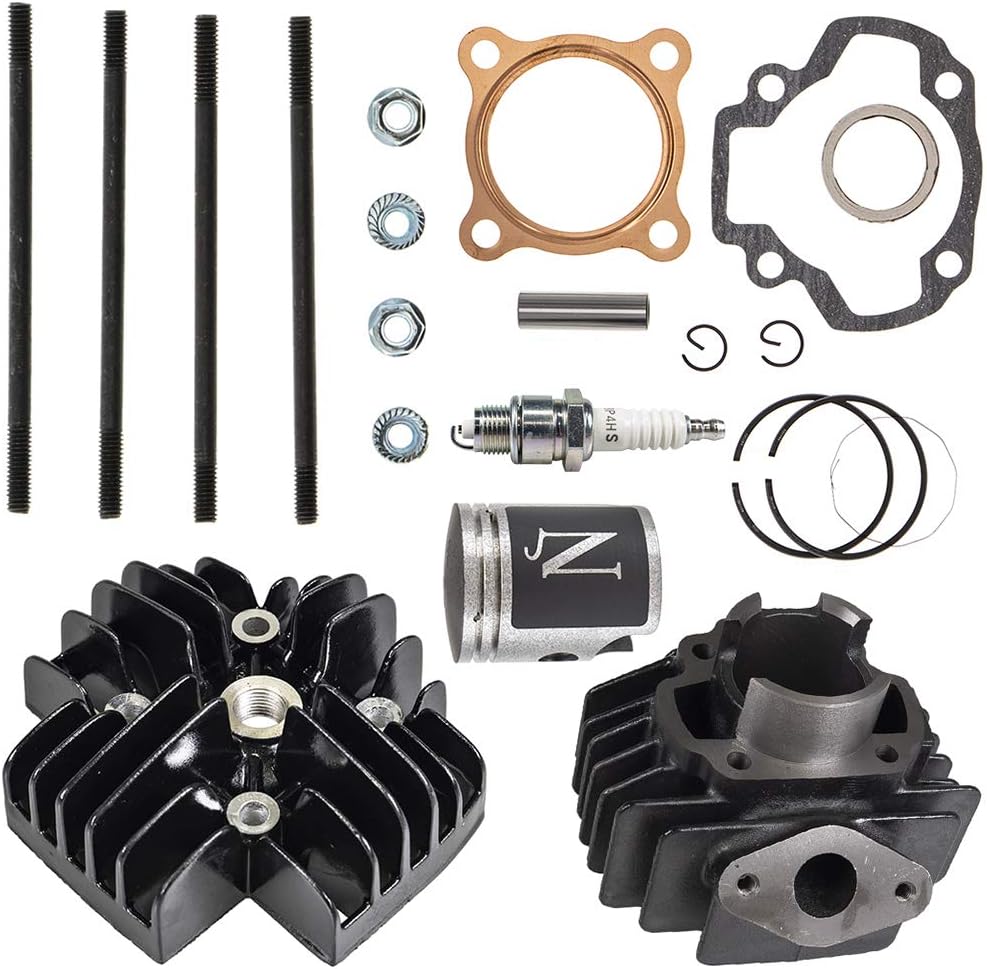 50cc Engine Cylinder Head Piston Gasket Top End Kit G662