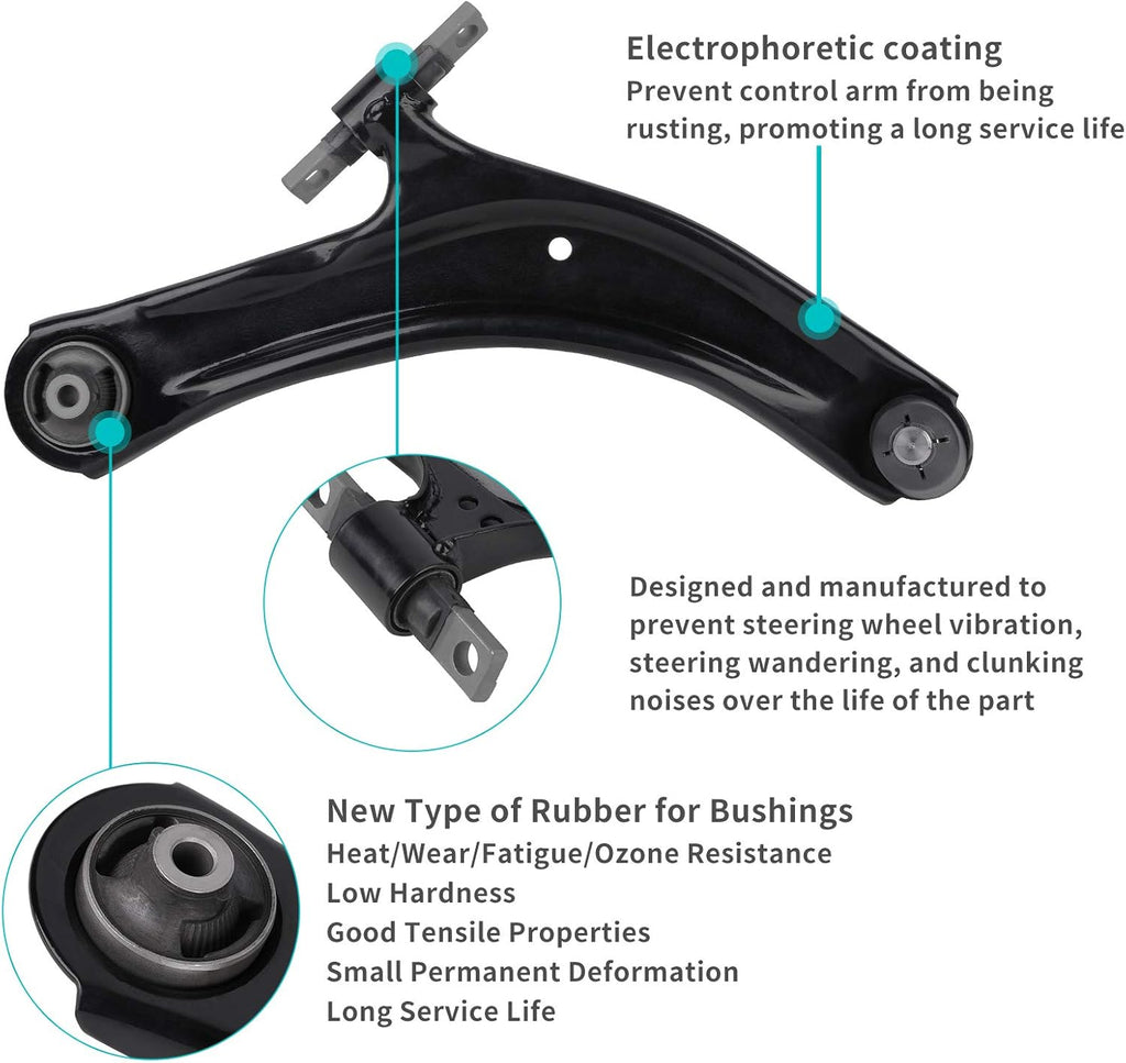 Front Lower Control Arm Pack of 2 H79006